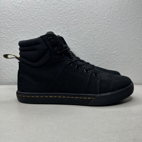 Dr. Martens Rozarya II Womens Black Casual Outdoor Side Zip Ankle Boots - Picture 1 of 7